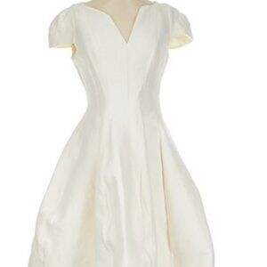 Halston Heritage Size 4 Cocktail dress - Cotton/Silk